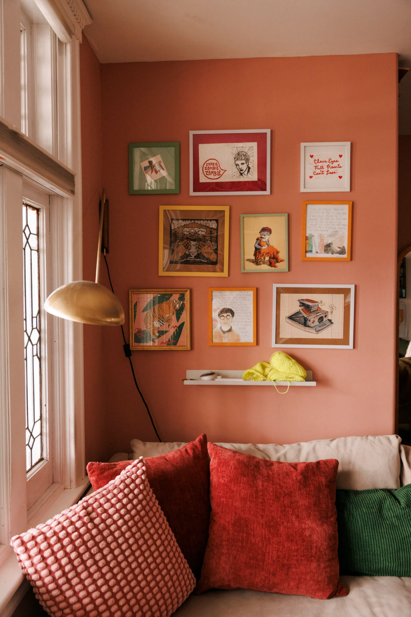 Emma Copley Eisenberg’s Colorful Philly House With Books, Three Cats, and Herbal Tea on Tap