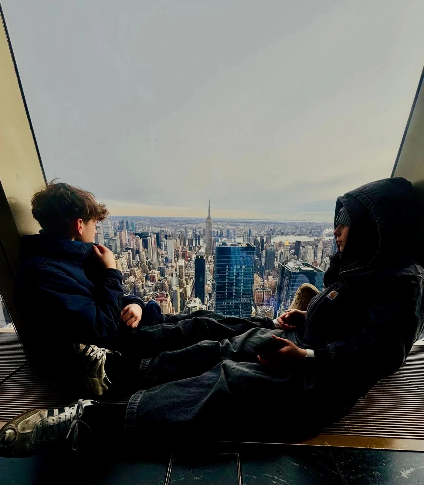 the edge views Manhattan
