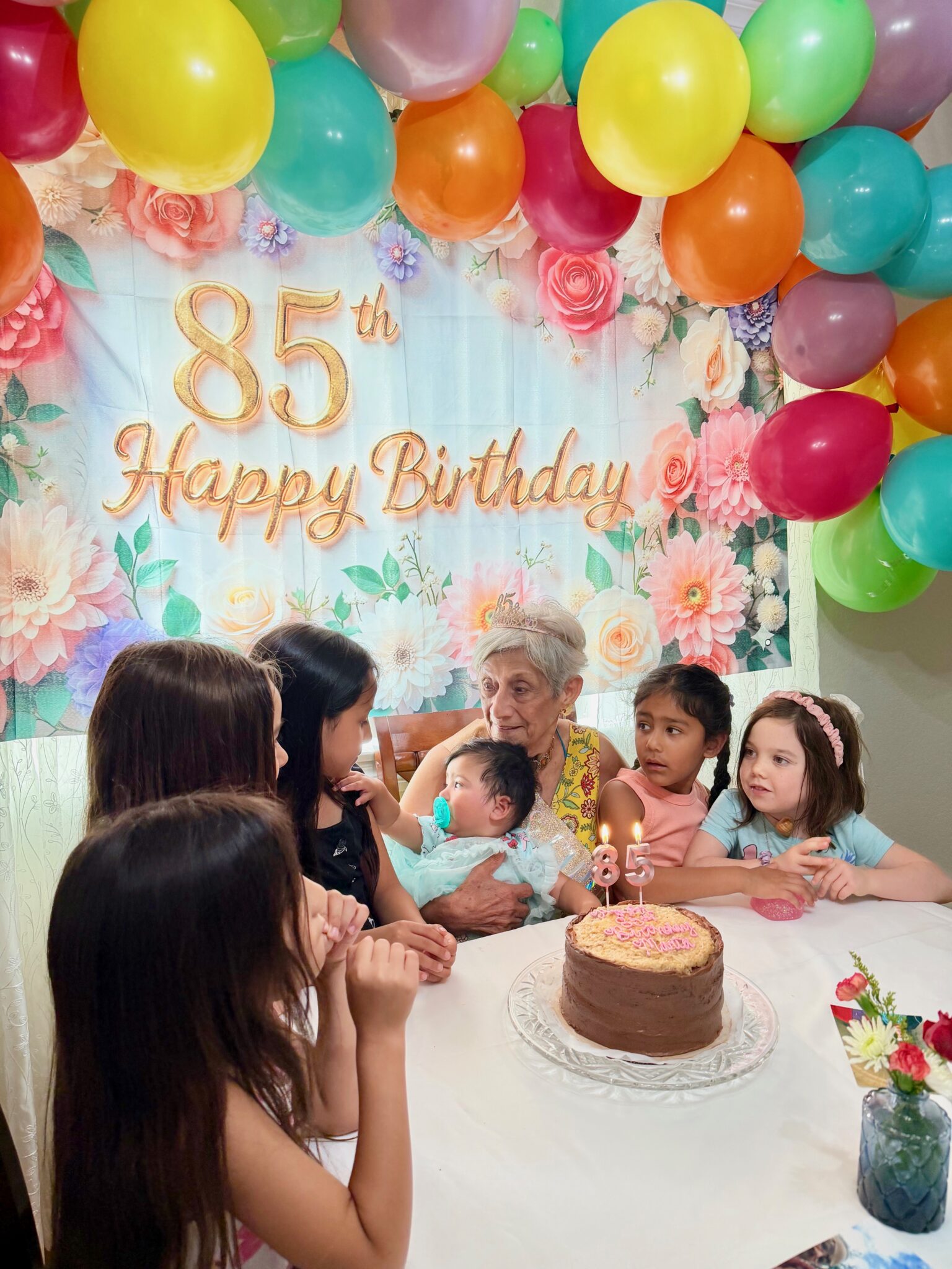Surprise 85th birthday party