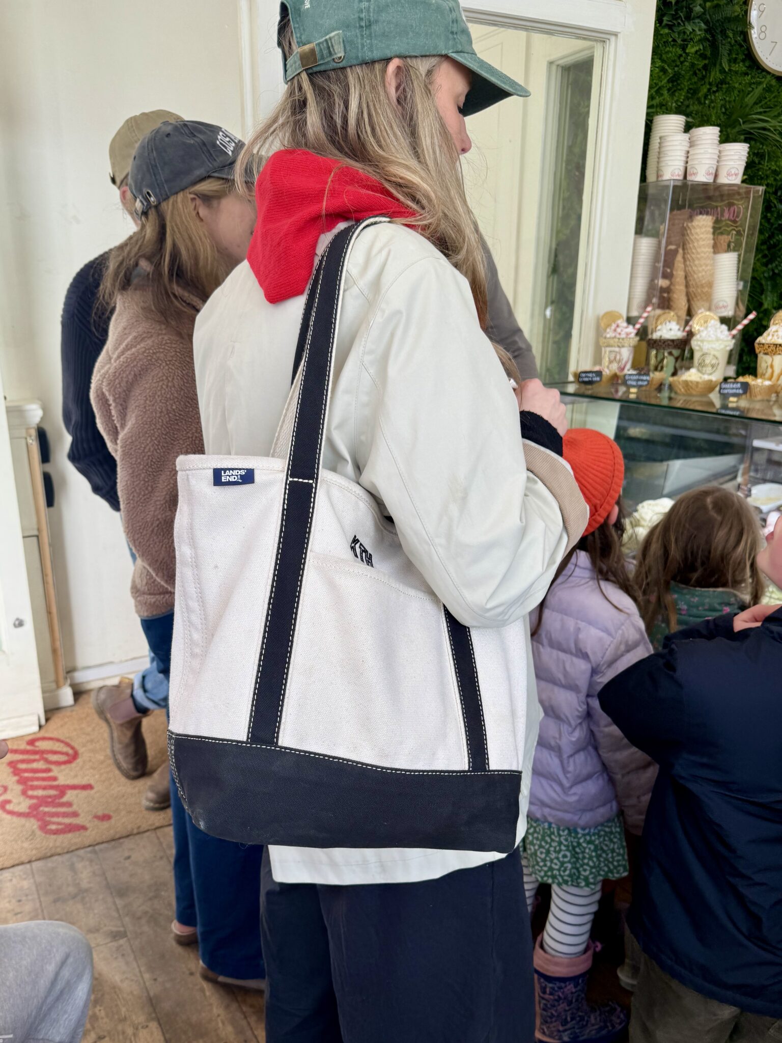 lands end tote bag