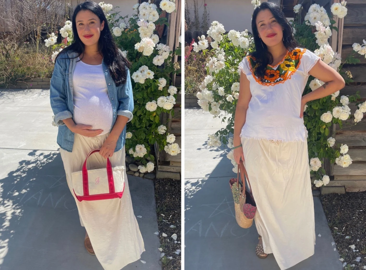 best summer maternity skirt