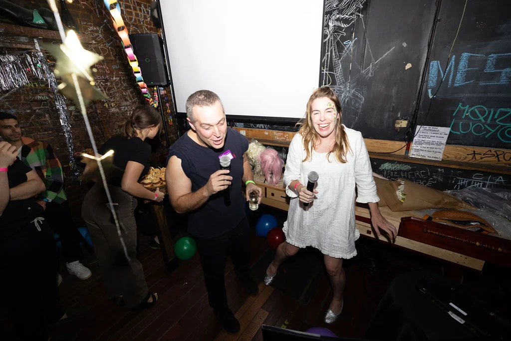 Alison Piepmeyer’s 40th birthday party karaoke