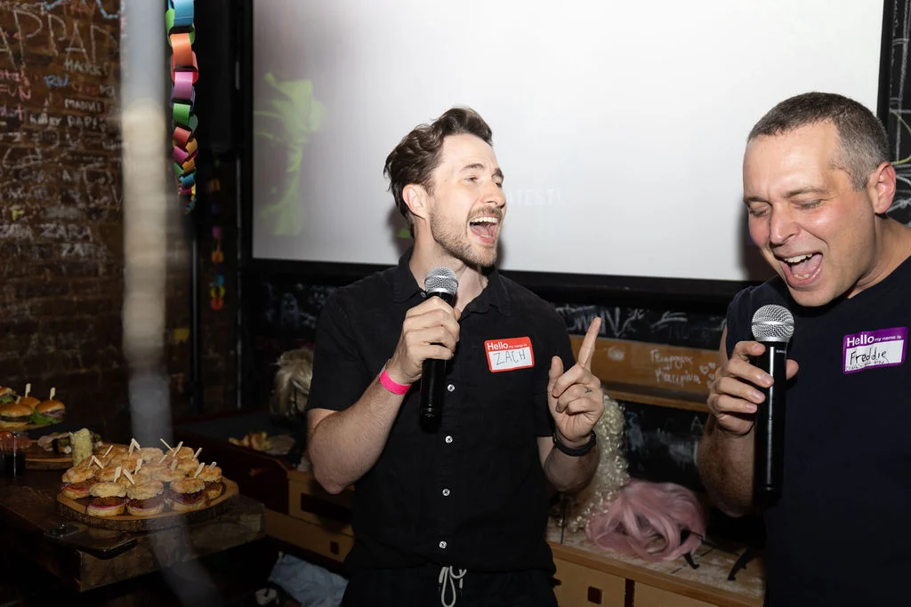 Alison Piepmeyer’s 40th birthday party karaoke