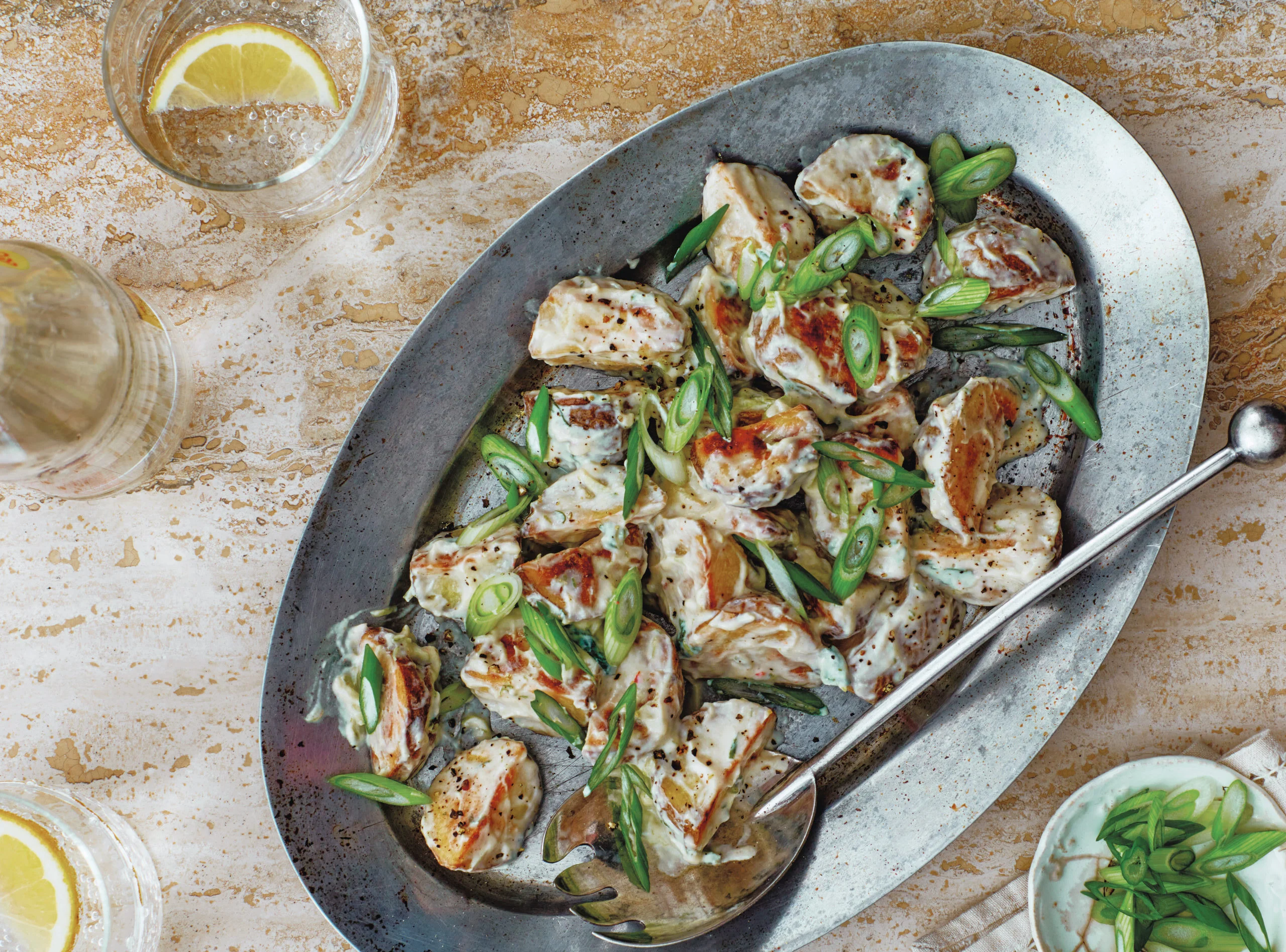 Creamy-Scallion Potato Salad