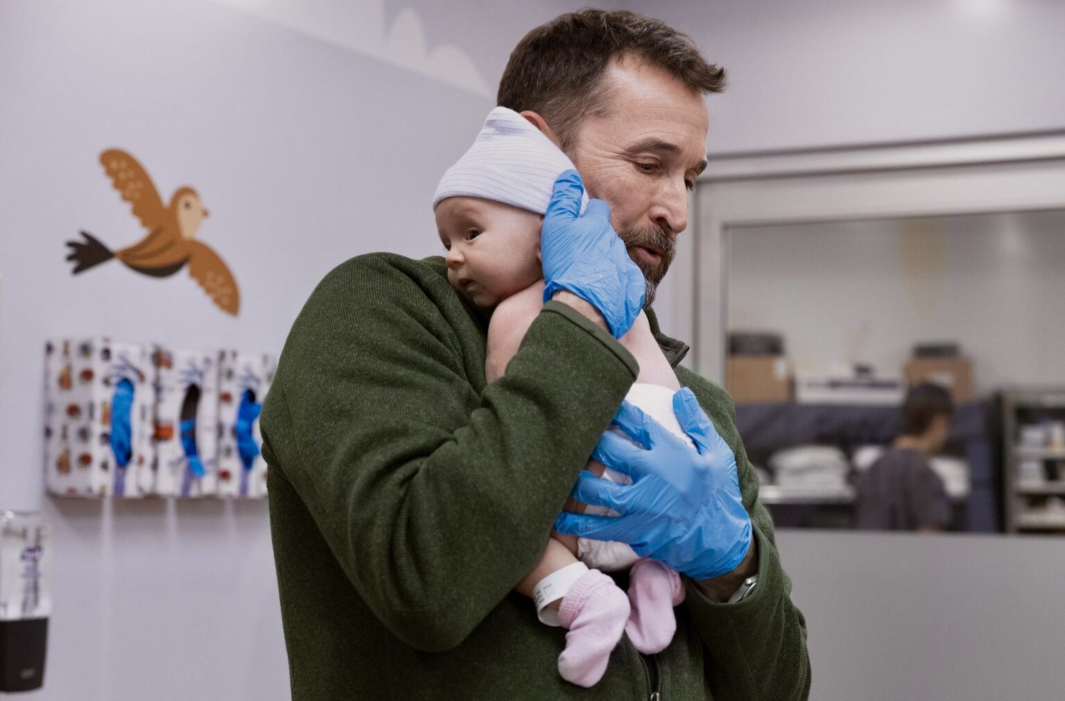 the Pitt baby scene
