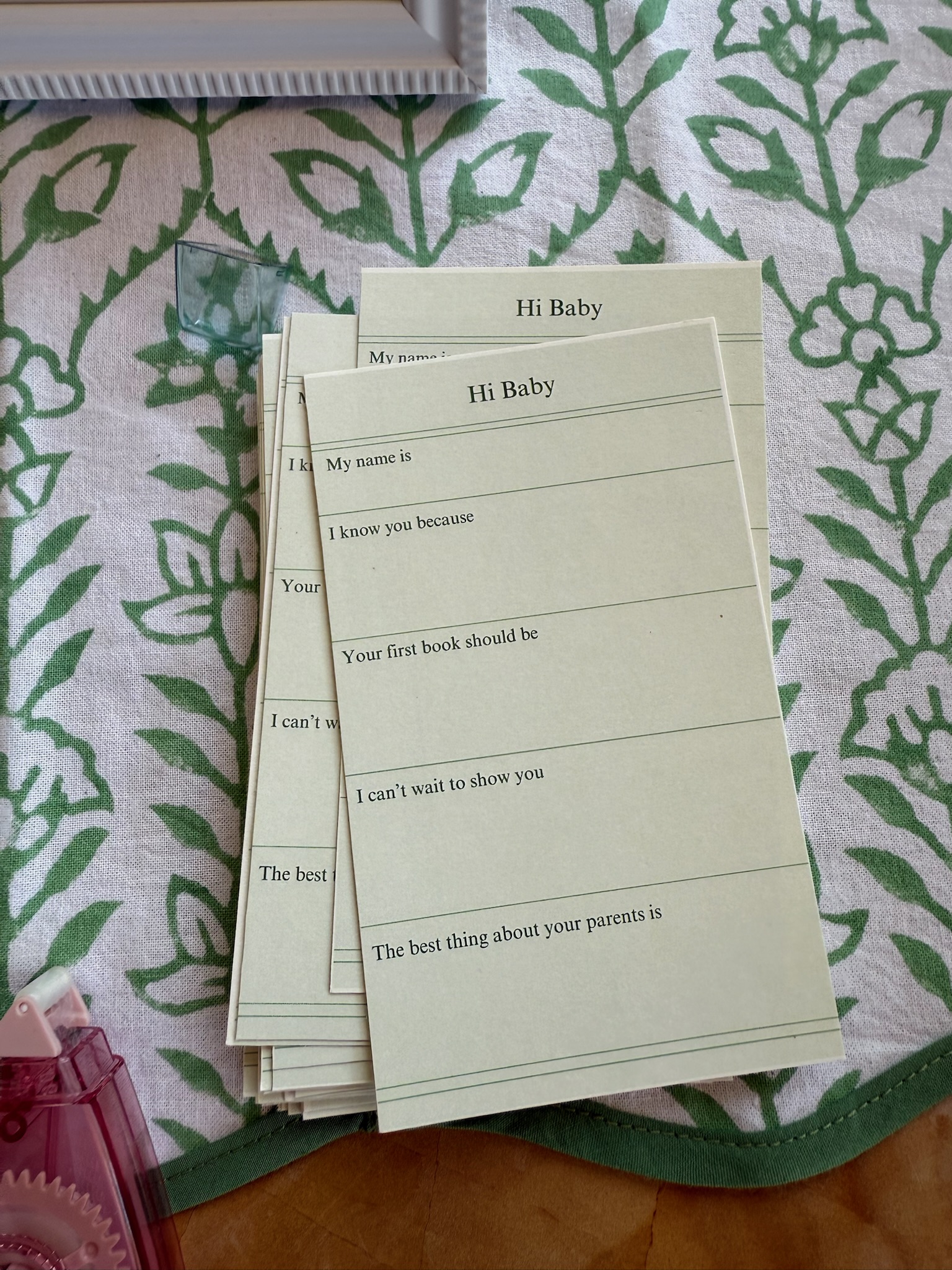 best baby shower idea