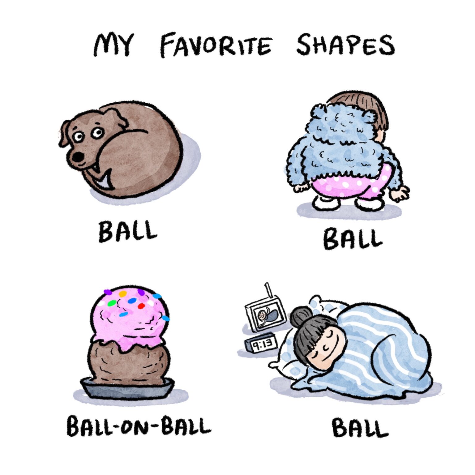 My favorite shapes Ruth comic