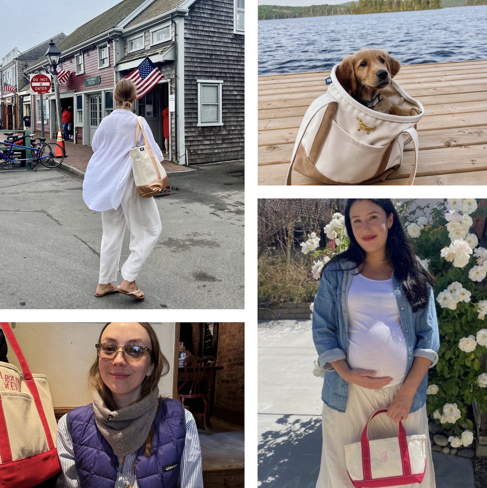 lands end tote bag