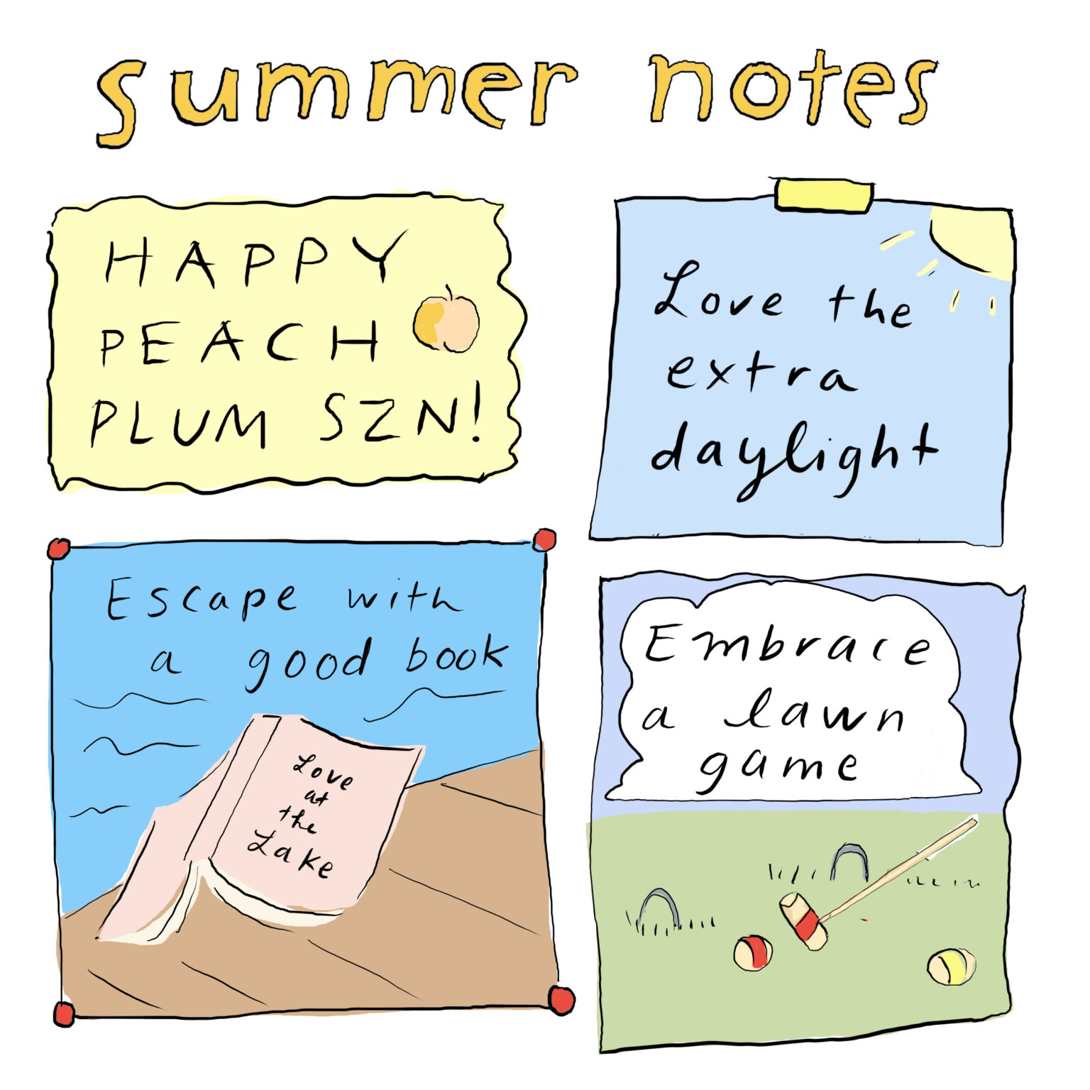 summer notes grace farris