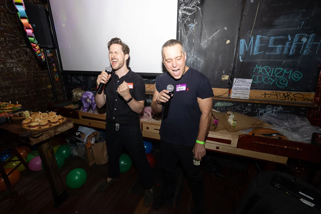 Alison Piepmeyer’s 40th birthday party karaoke