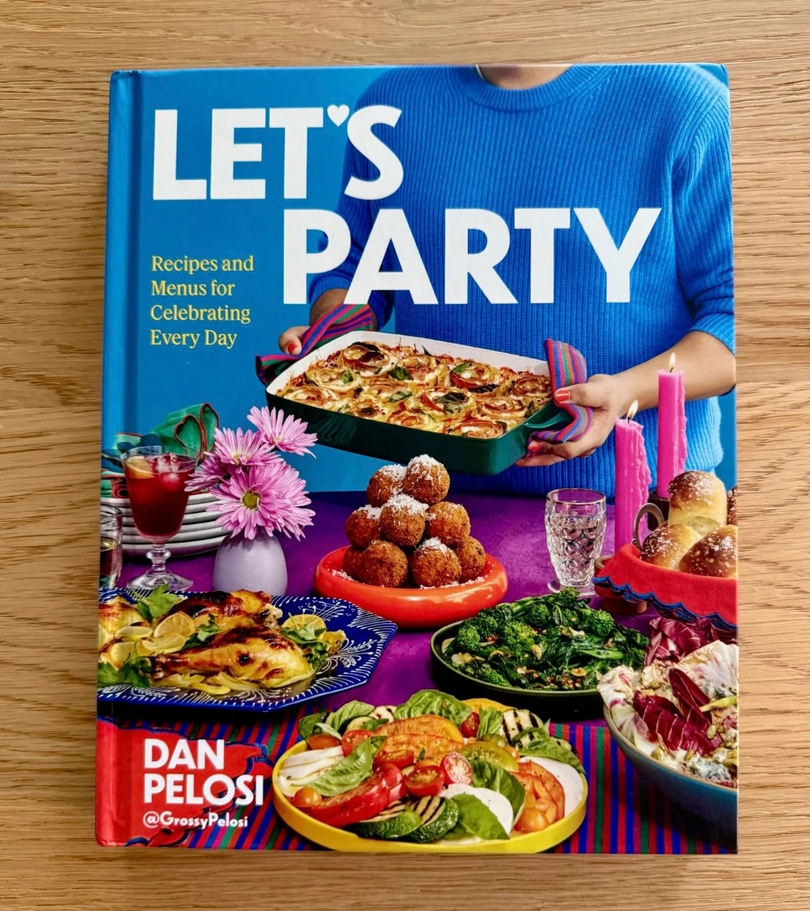 dan pelosi lets party cookbook