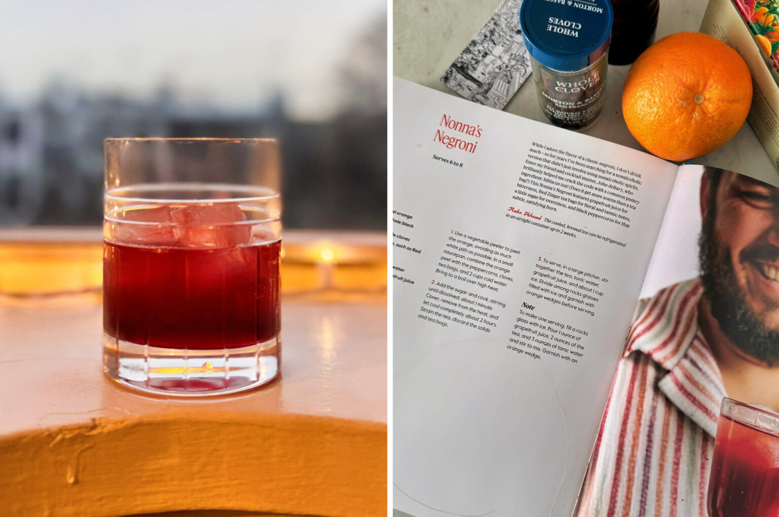 dan pelosi’s Nonna’s Negroni