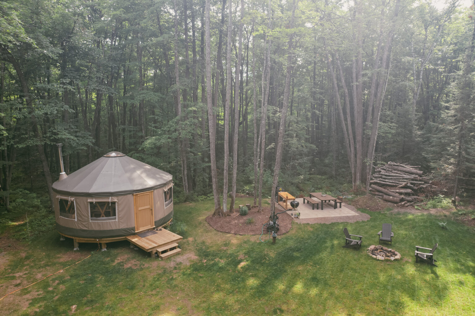 Elaina Jindra Yurt House Tour