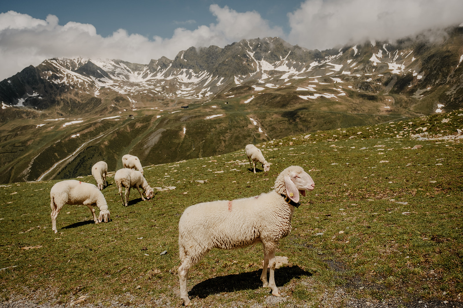 Austria alps hiking wedding elopement