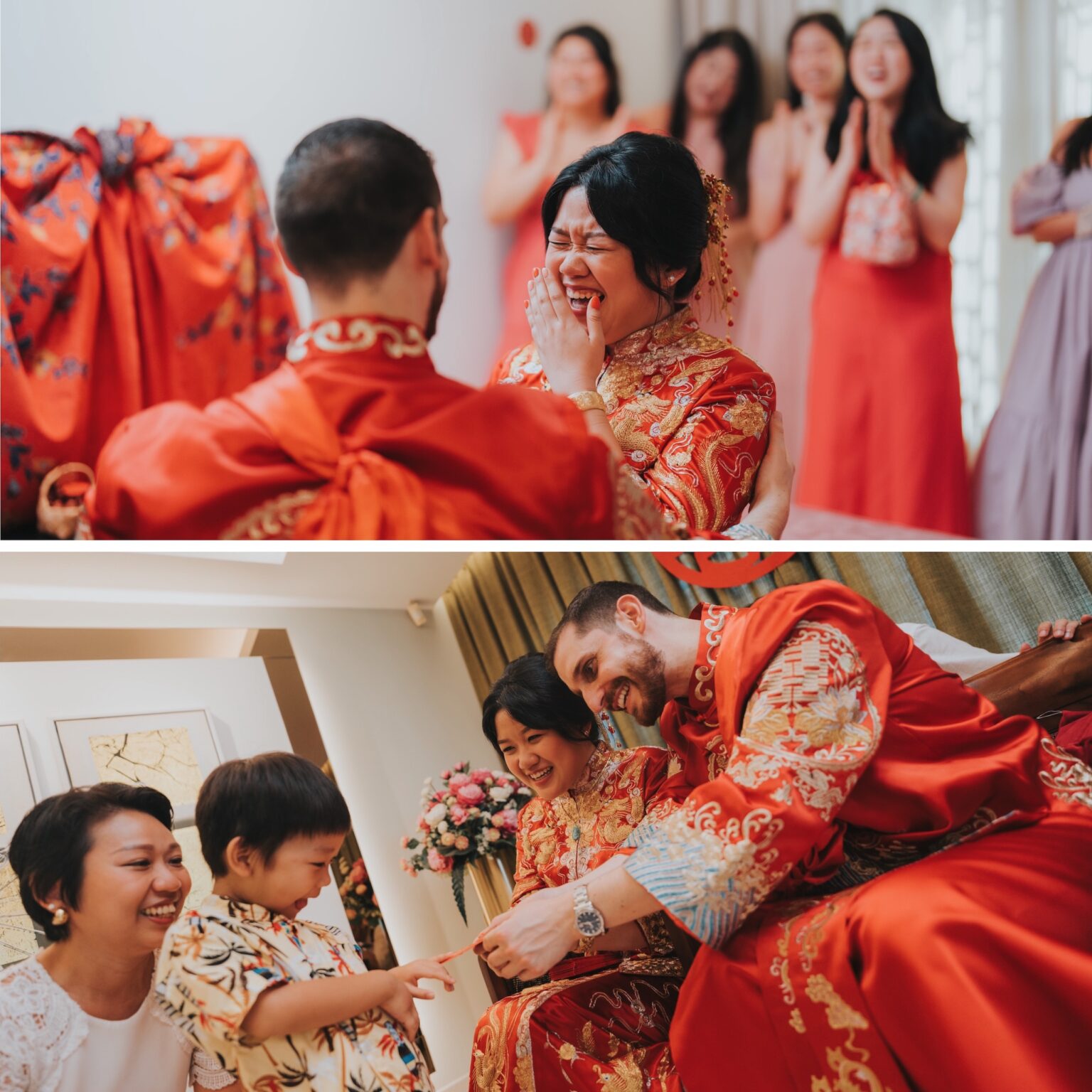 Tiffany & Ben’s Joyful Weddings In Brooklyn And Kuala Lumpur