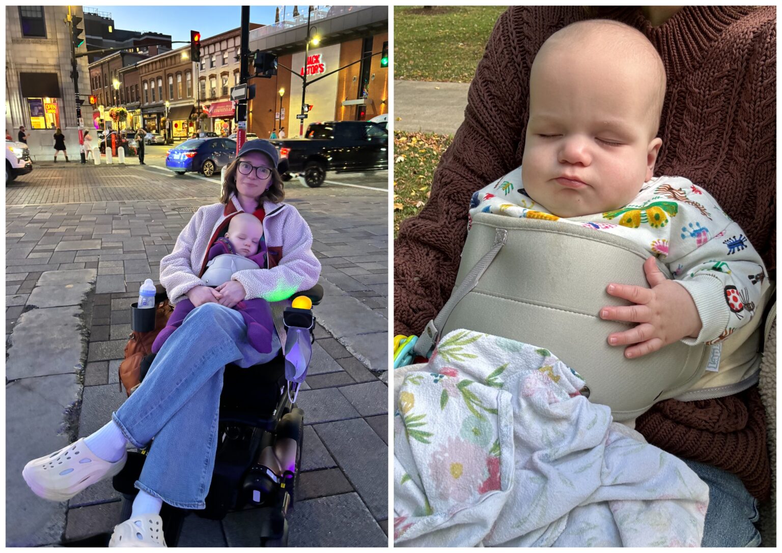 8 cute places babies have fallen asleep