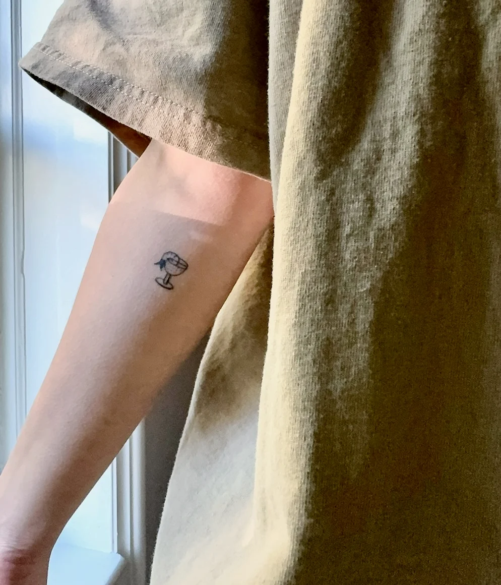 shrimp cocktail tattoo