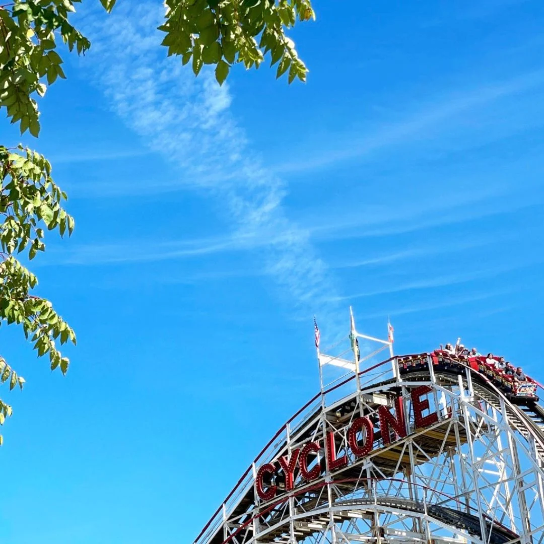 coney island cyclone rollercoaster