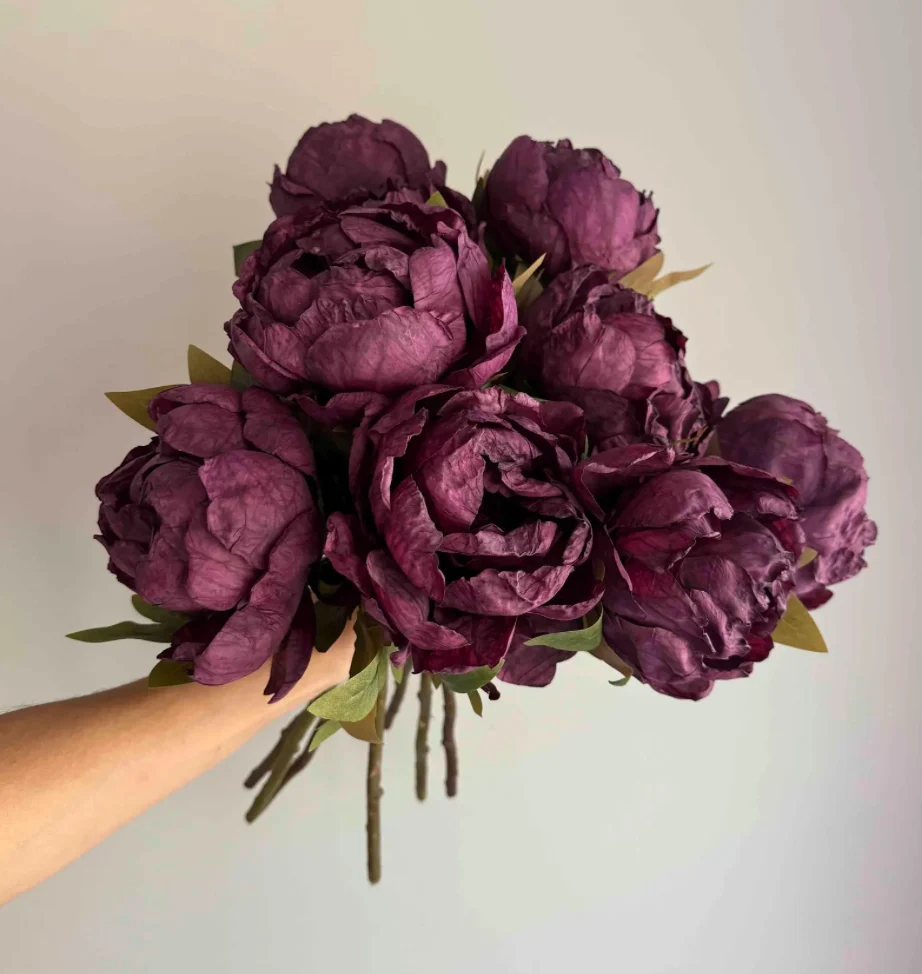 paper peonies flowers