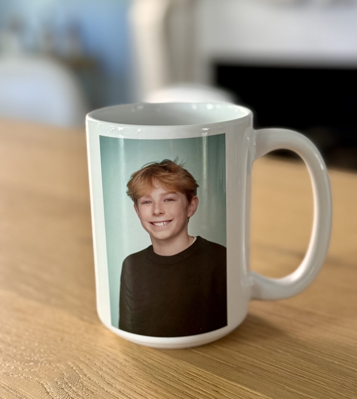 child photo mug school picture