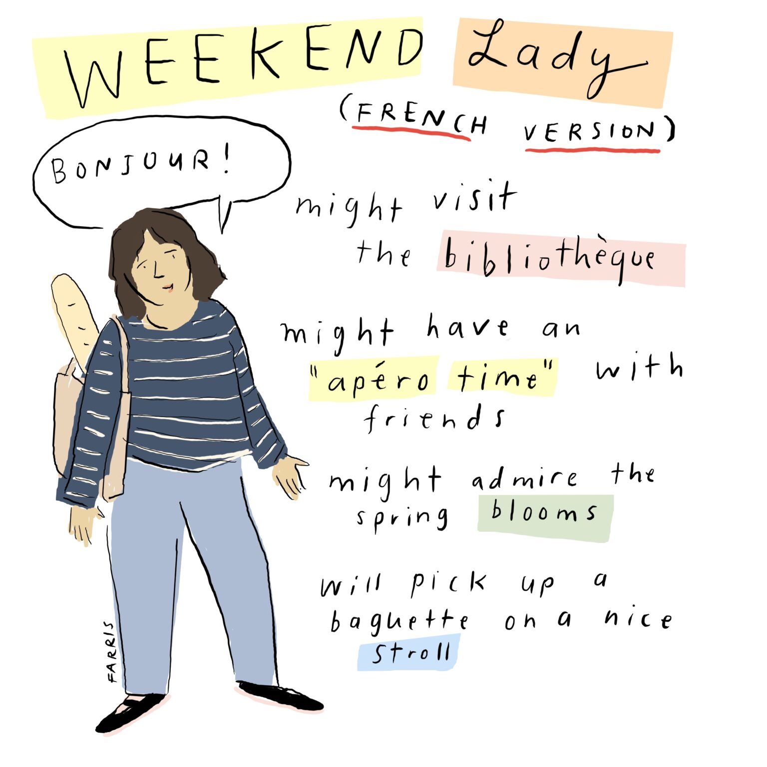 weekend lady cup of jo