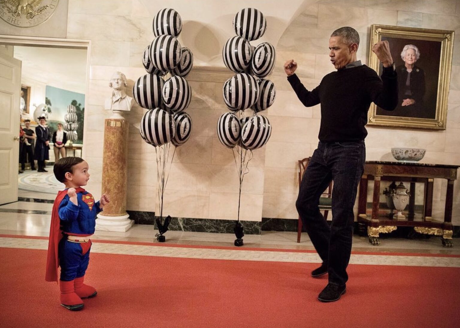obama superman halloween