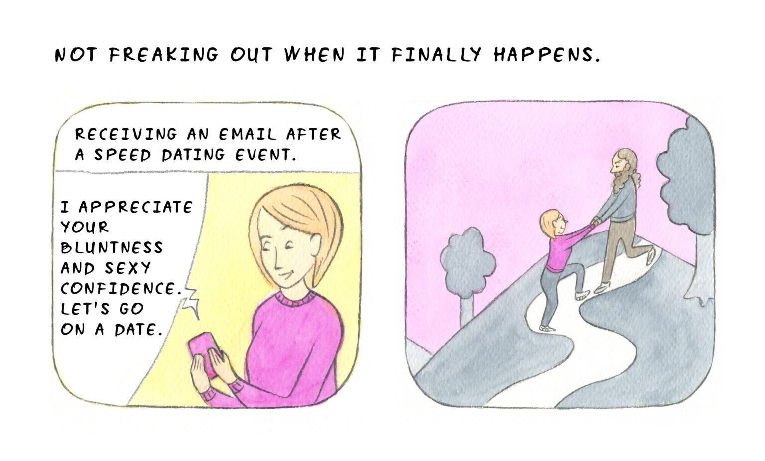 manifesting a new love after divorce comic