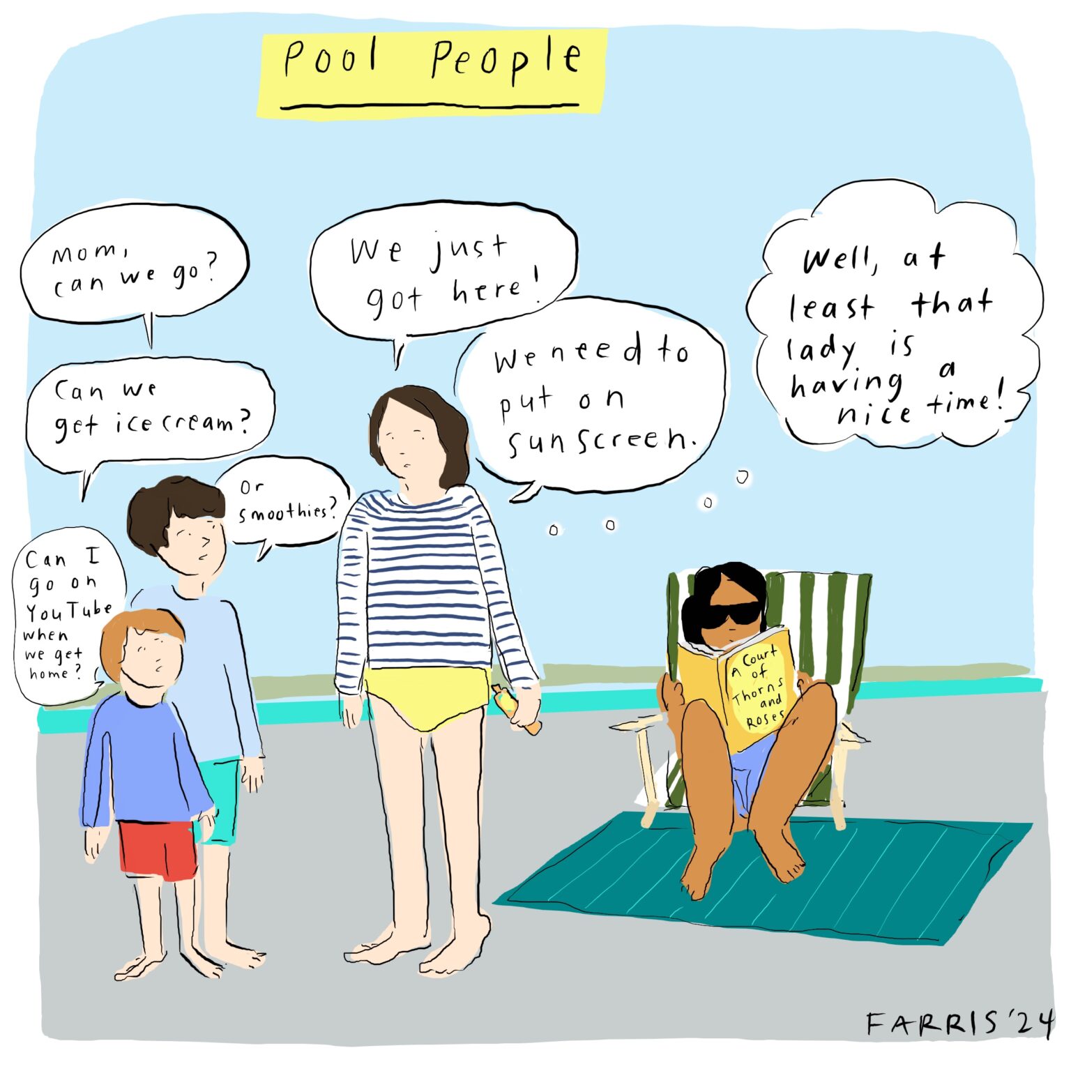 pool people