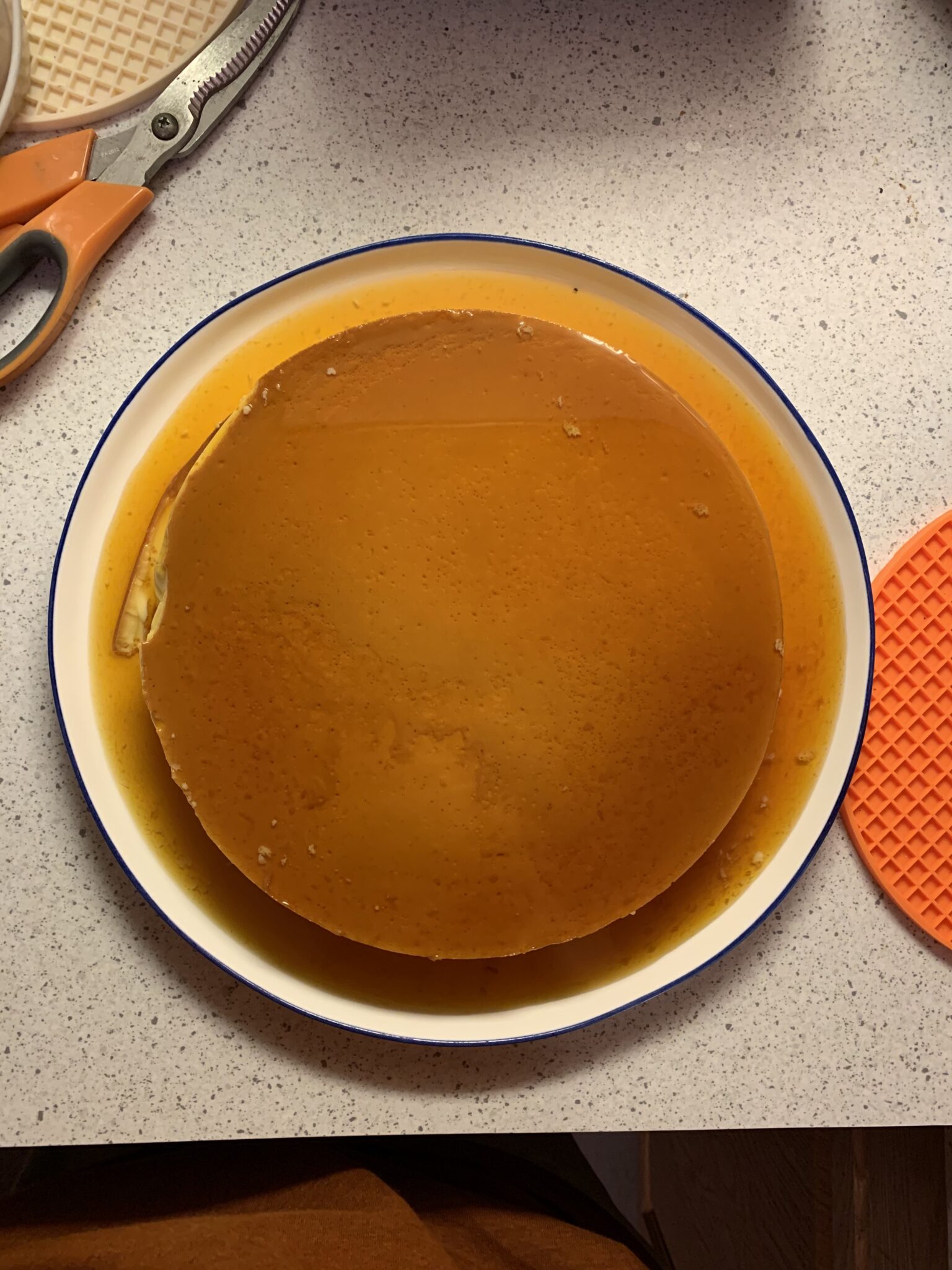 easy flan recipe