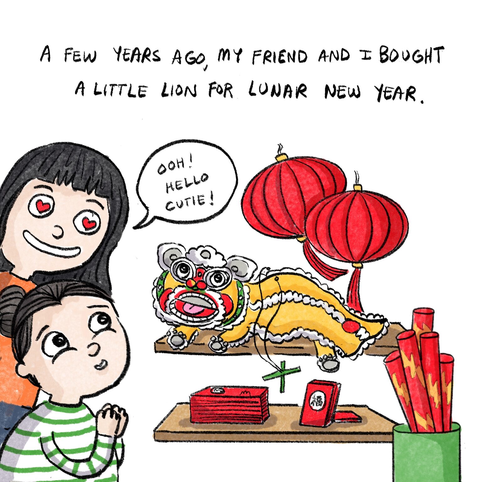 Ruth Chan Lunar New Year Comic