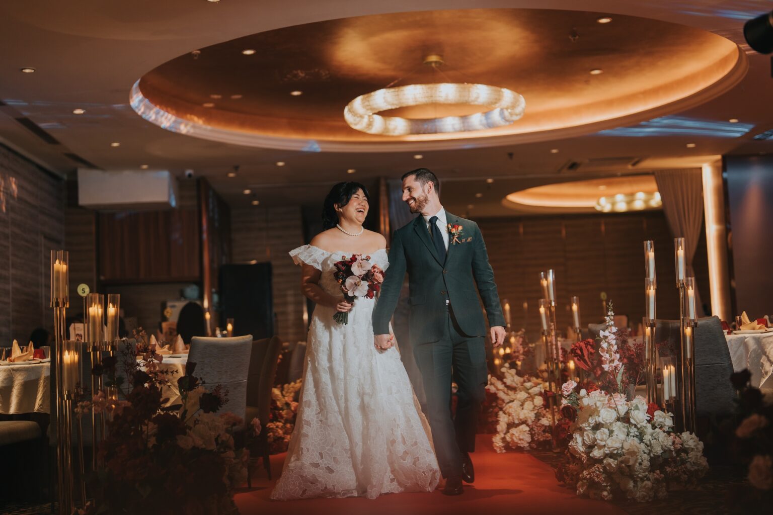 Tiffany & Ben’s Joyful Weddings In Brooklyn And Kuala Lumpur