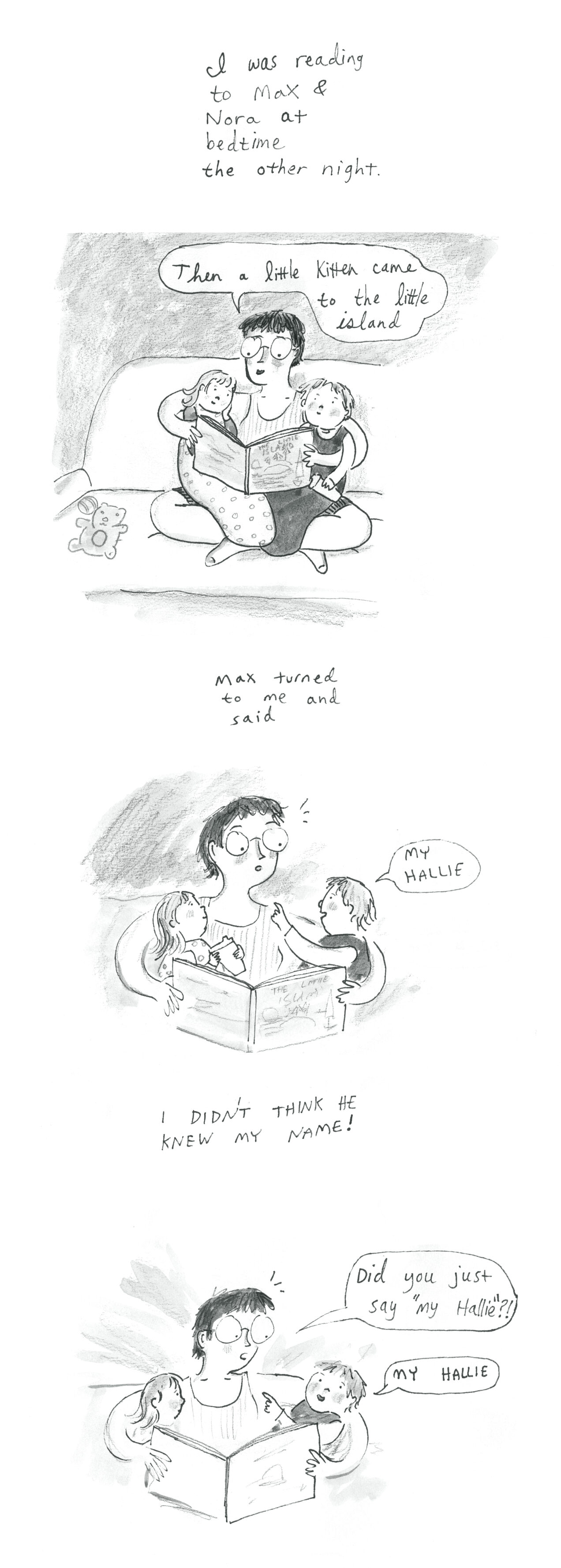 Hallie Bateman motherhood comic