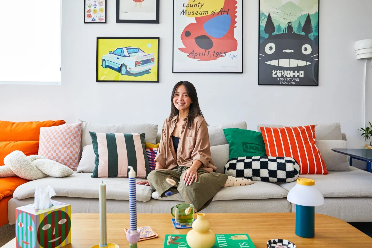 Tina Tuason’s house tour colorful playful Ikea