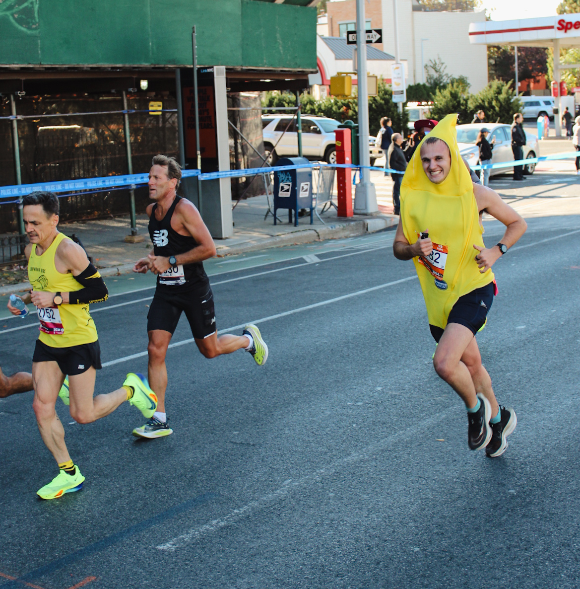 nyc marathon 2024 photos banana