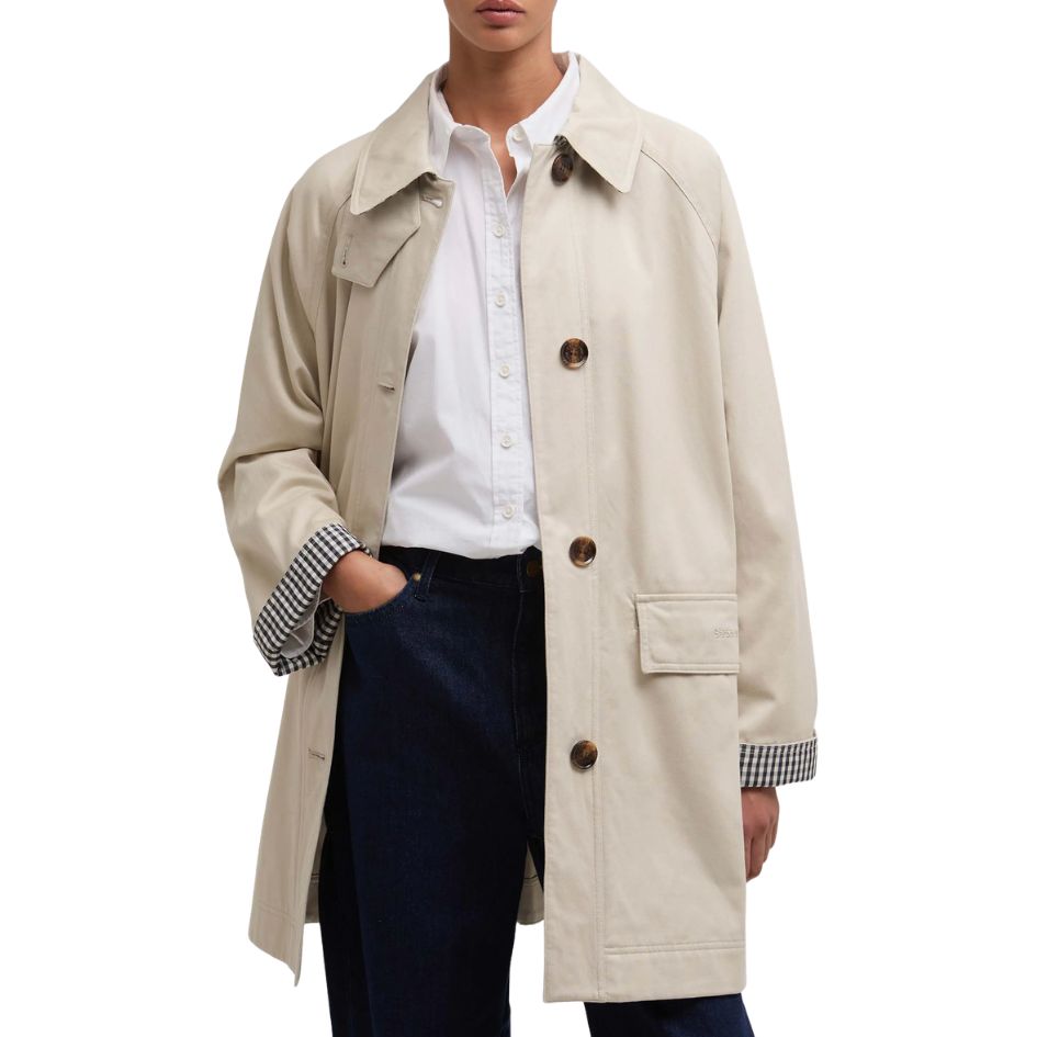 Barbour car coat trench coat 2026