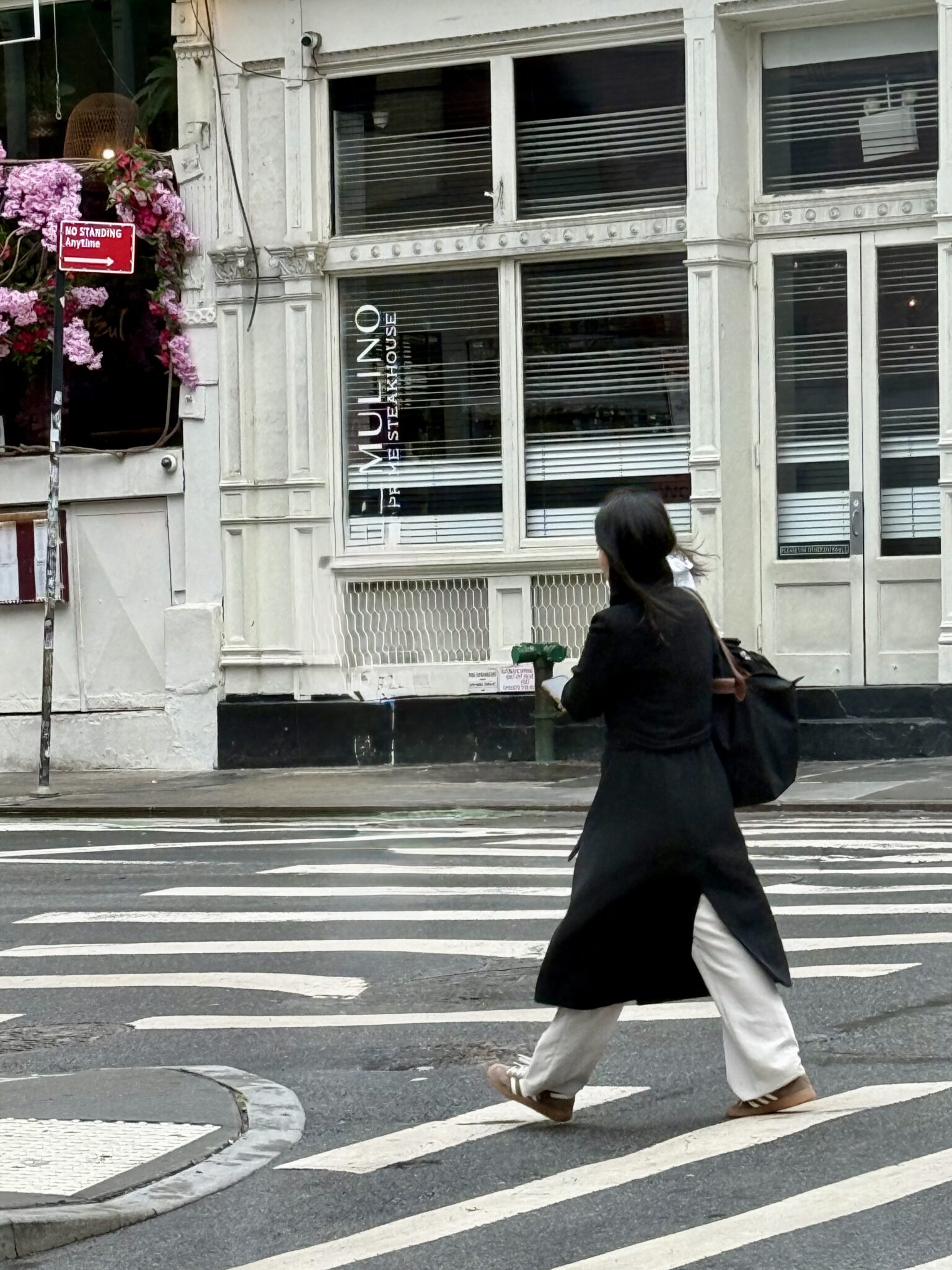 black coat