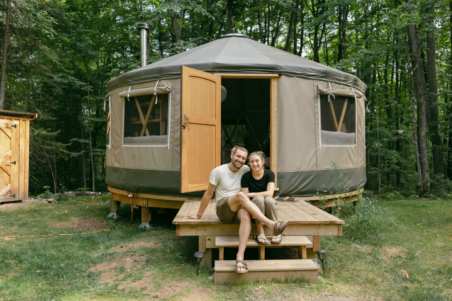 Elaina Jindra Yurt House Tour