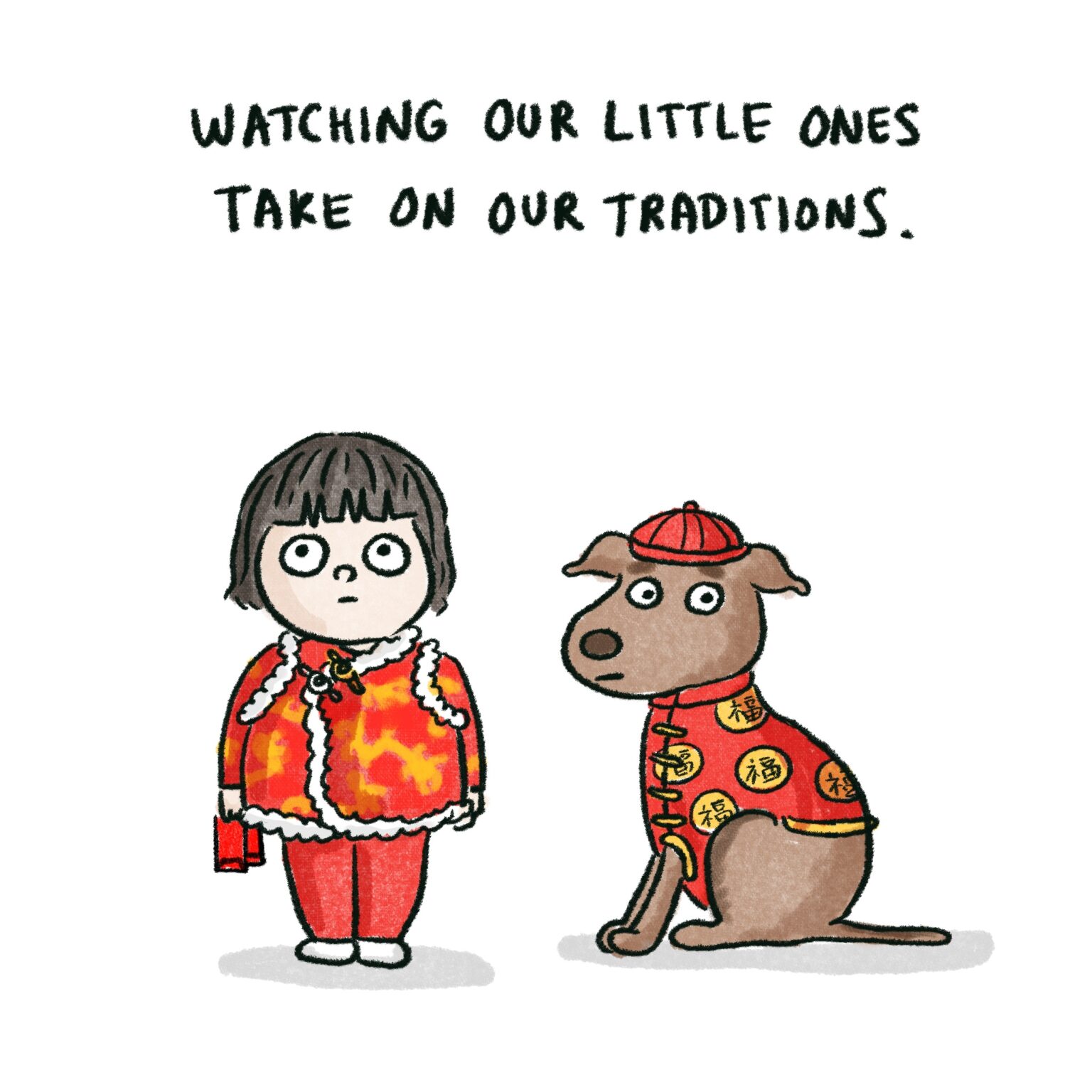 Lunar New Year Ruth Chan comic