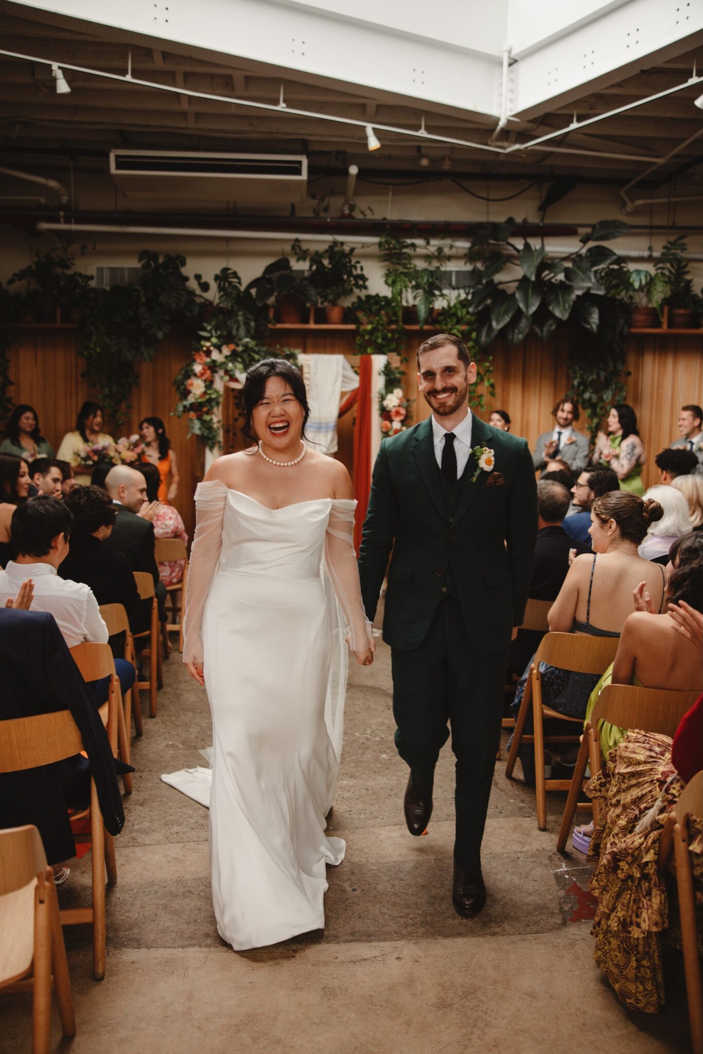 Tiffany & Ben’s Joyful Weddings In Brooklyn And Kuala Lumpur