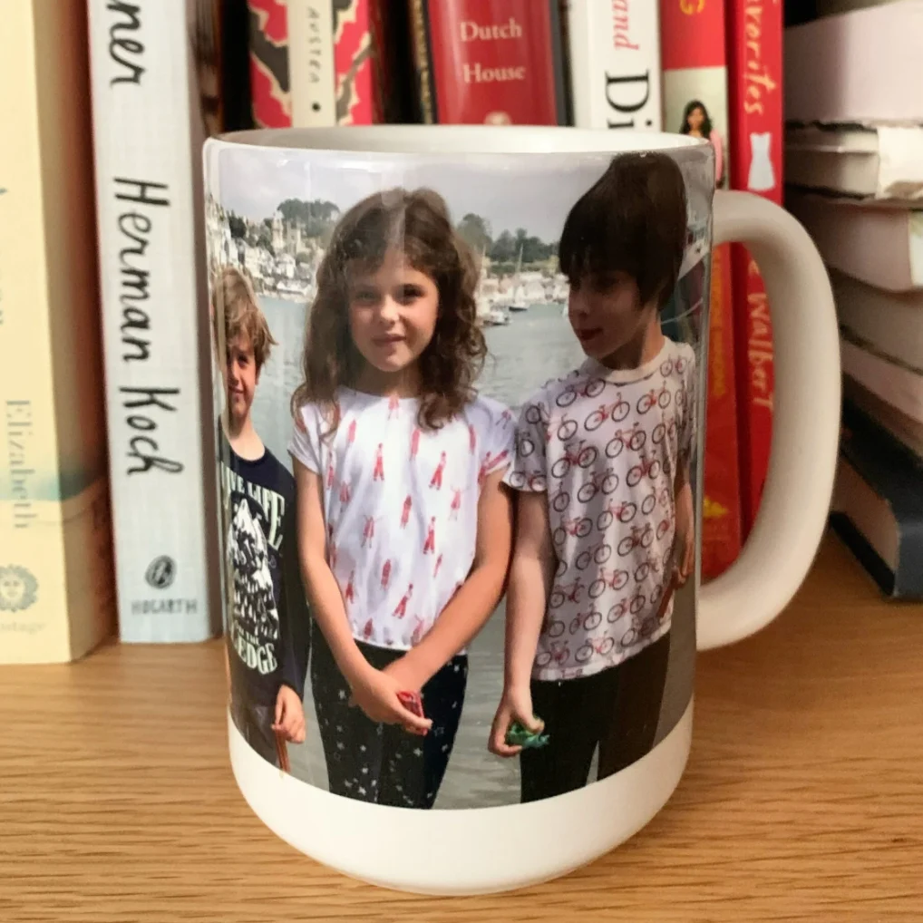 family photo mug