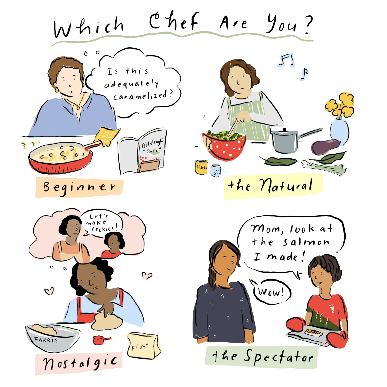 Which chef are you comic