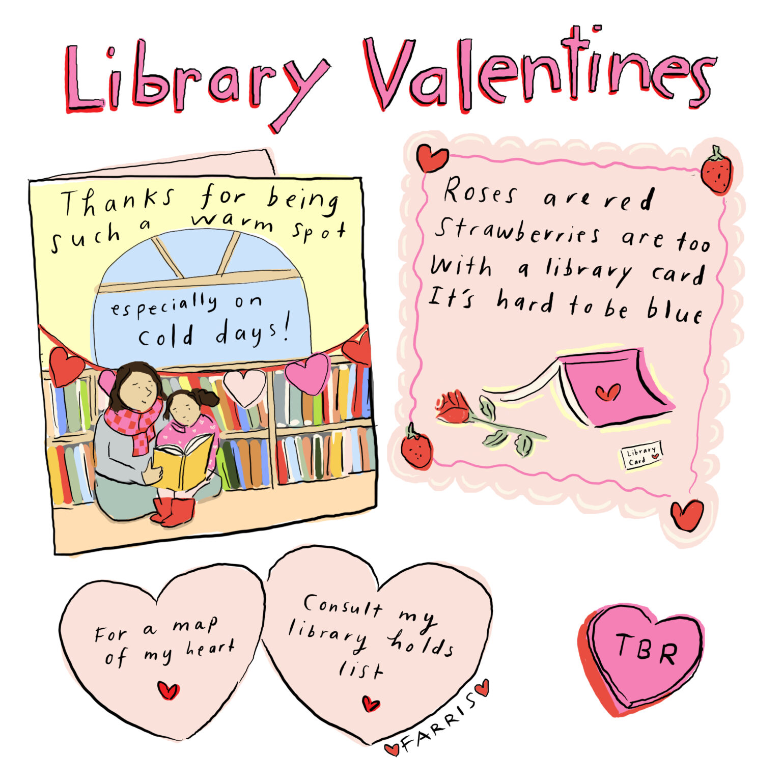 Library Valentines