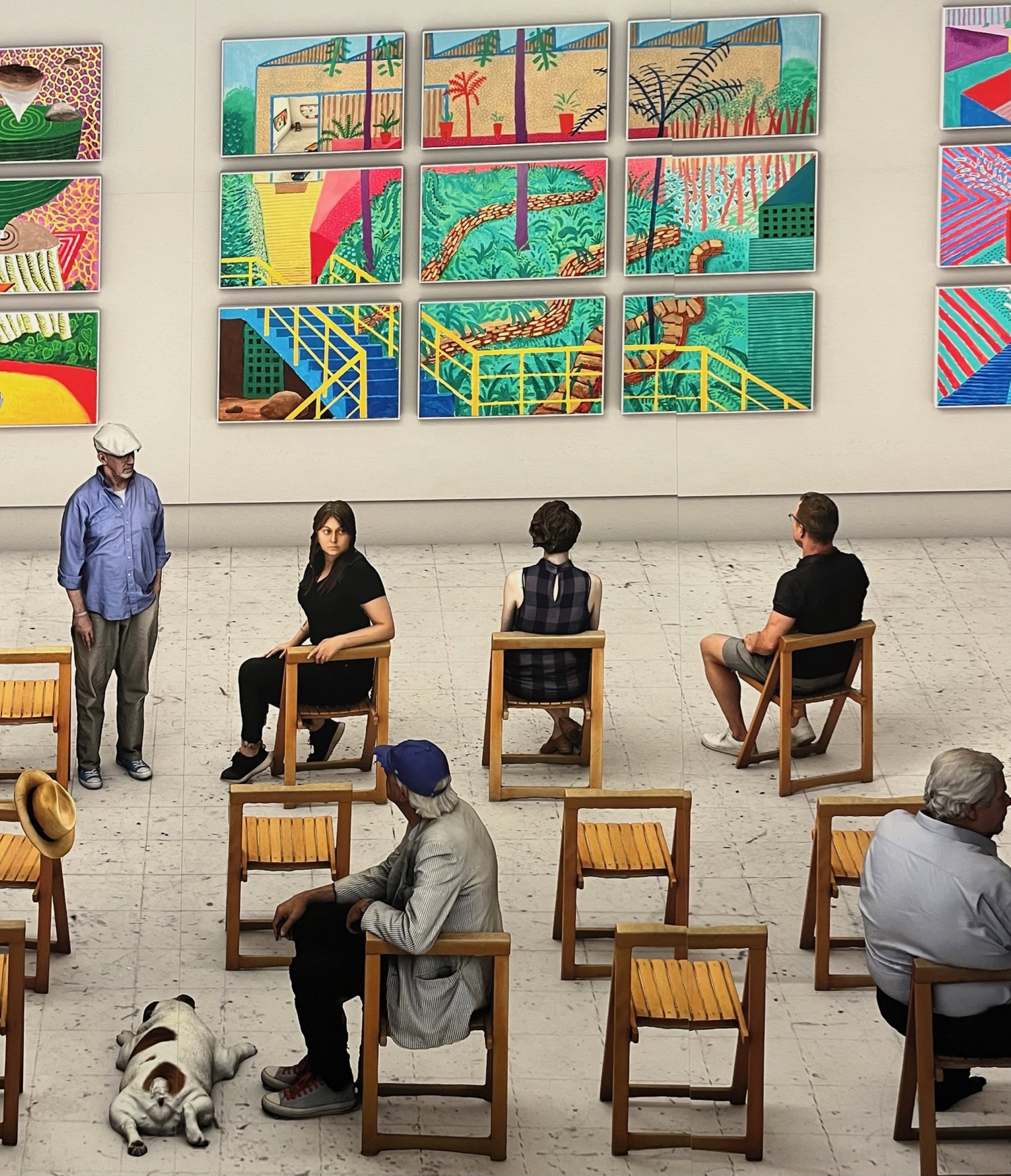 David Hockney exhibit Paris