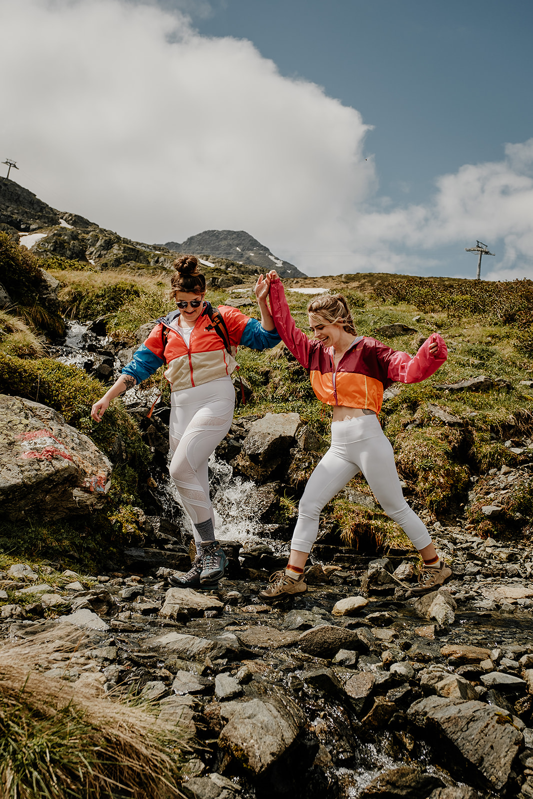 Austria alps hiking wedding elopement