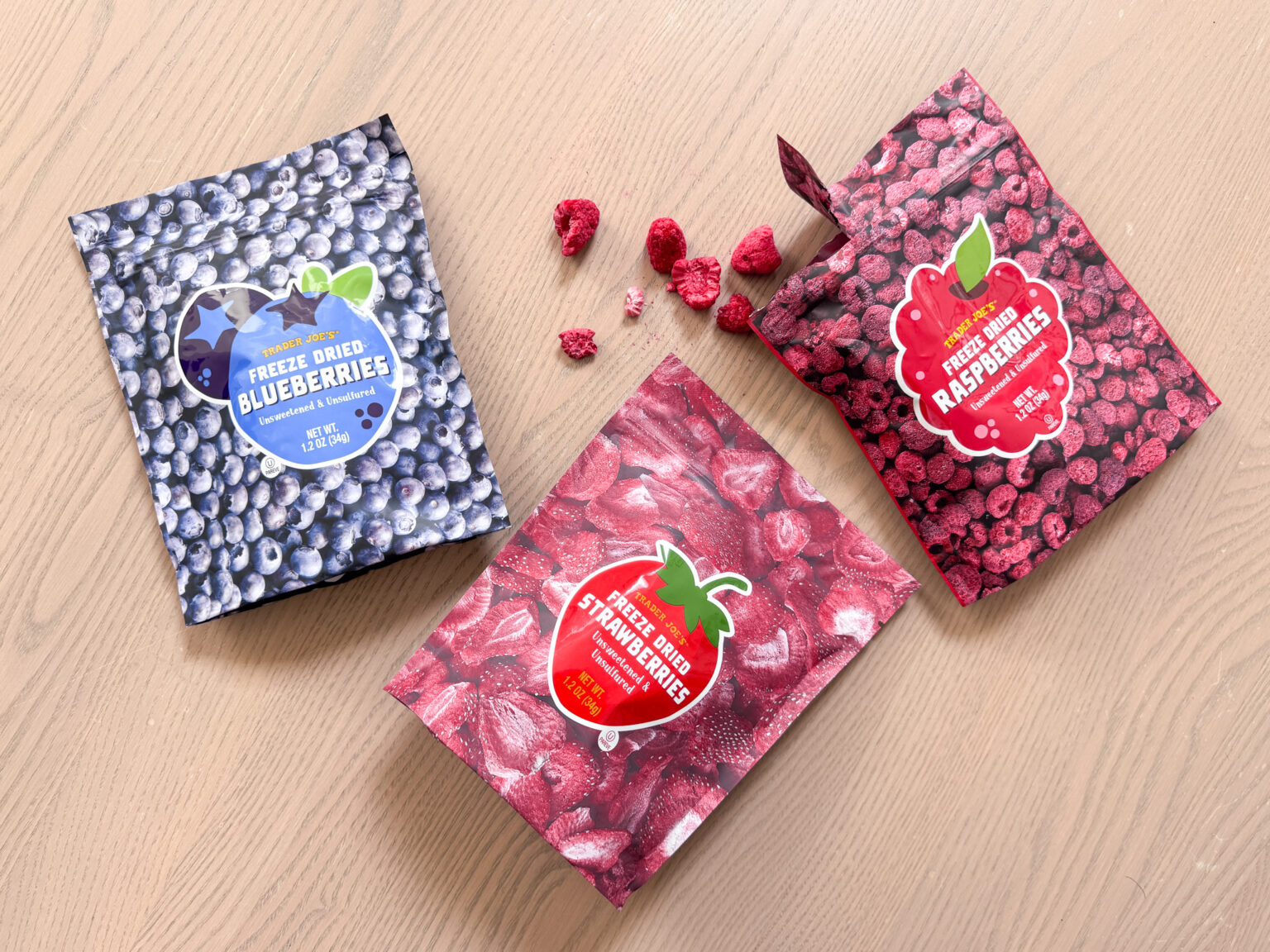 Trader Joe’s Freeze Dried fruit review