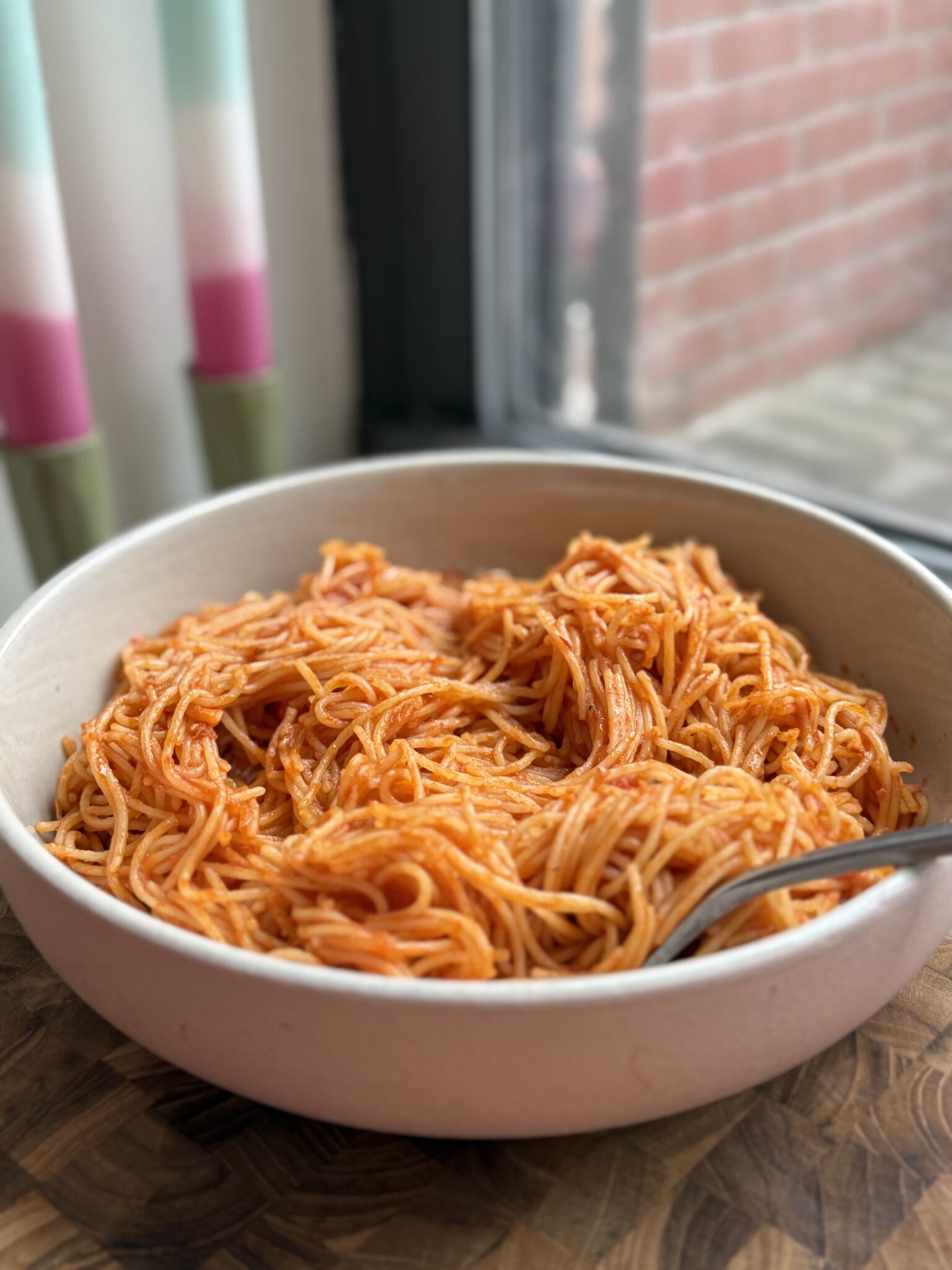 my dad’s spaghetti recipe
