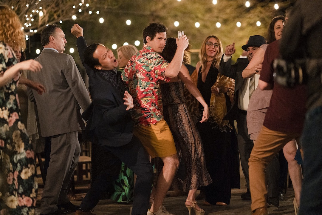 Palm Springs movie wedding dance