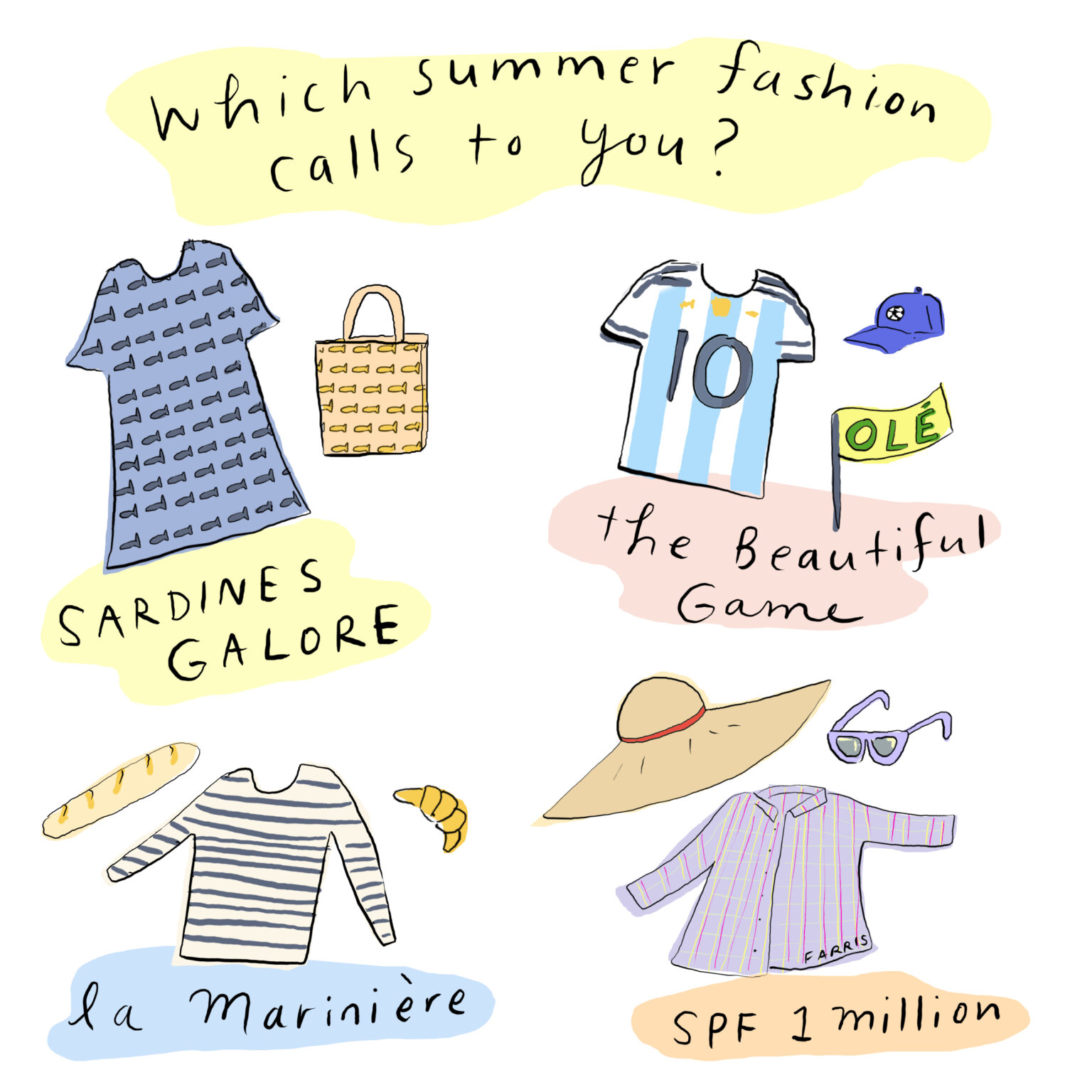 Grace Farris Summer Fashion Comic