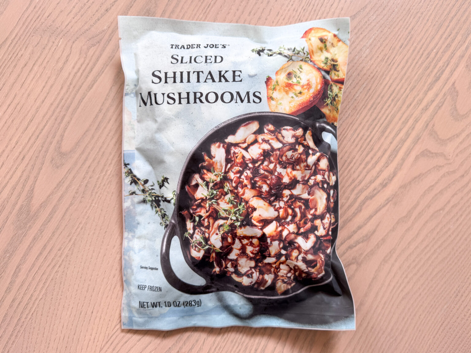 Trader Joe’s Frozen Sliced Shitake Mushrooms review