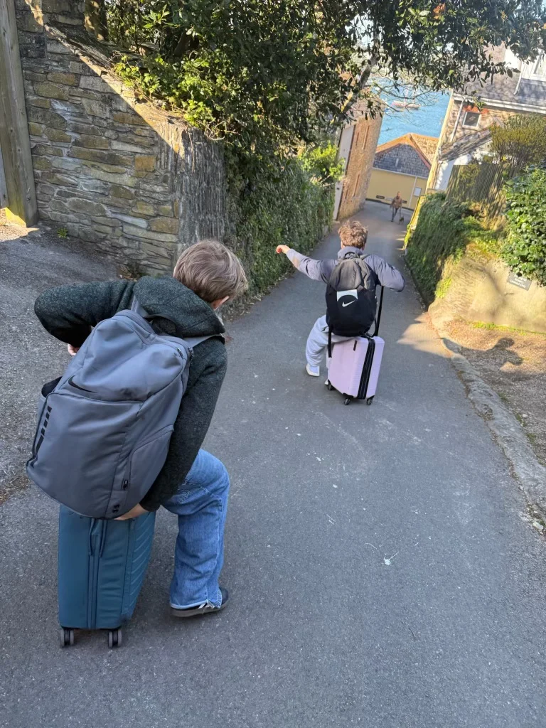 Cornwall England family trip